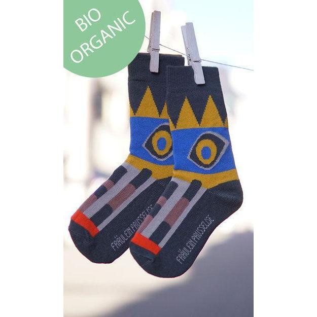 Fräulein Prusselise - Organic Crew Socks - Inca