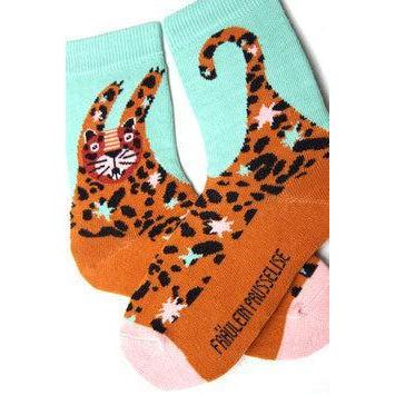 Fräulein Prusselise - Organic Crew Socks - Leo