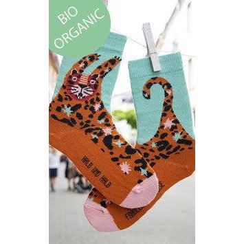 Fräulein Prusselise - Organic Crew Socks - Leo