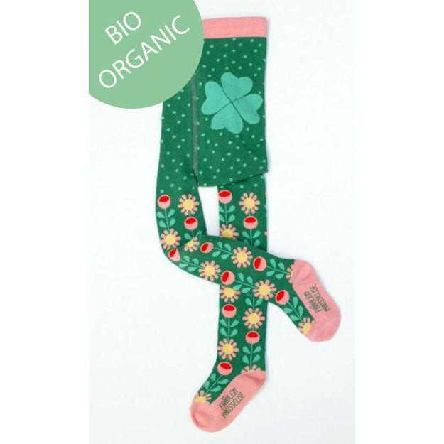 Fräulein Prusselise - Organic Tights - Retro Flowers