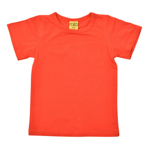 More Than A FLING - Poppy Red Short Sleeved Top