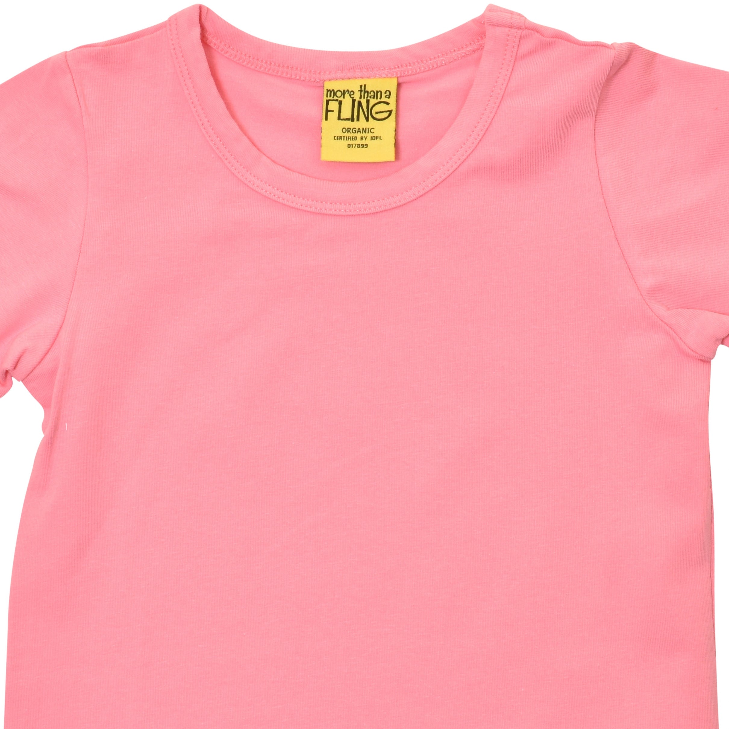 More Than A FLING - Prism Pink Short Sleeved Top