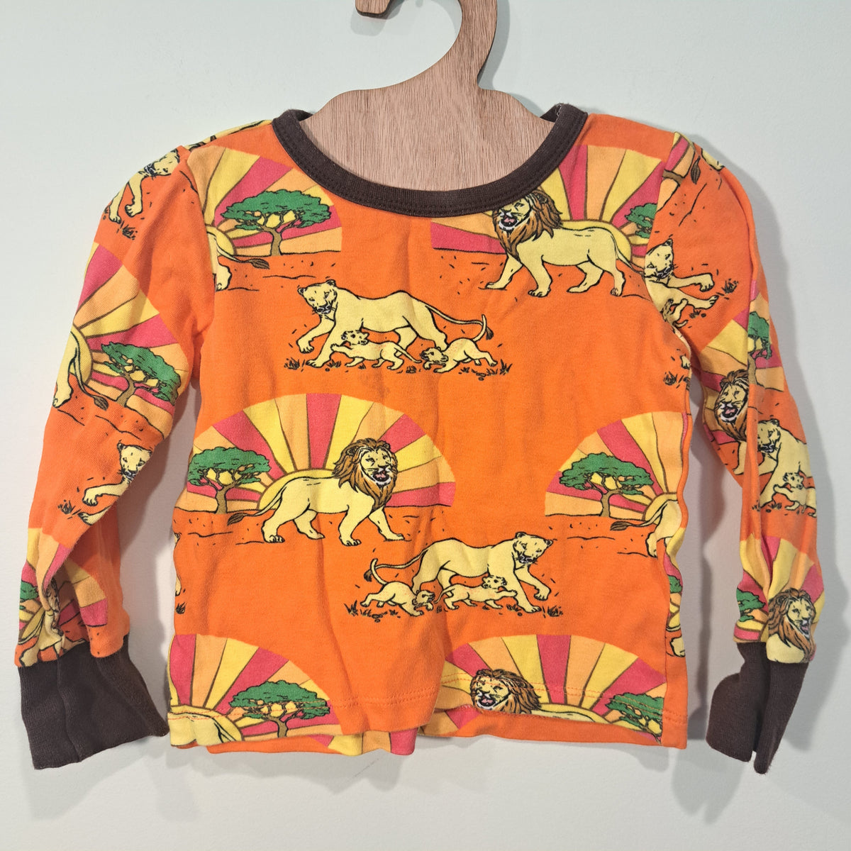 Hoopla Kids Re-Loved - RE-Loved - Coddi & Womple Lions Long Sleeve Top (1 Year)