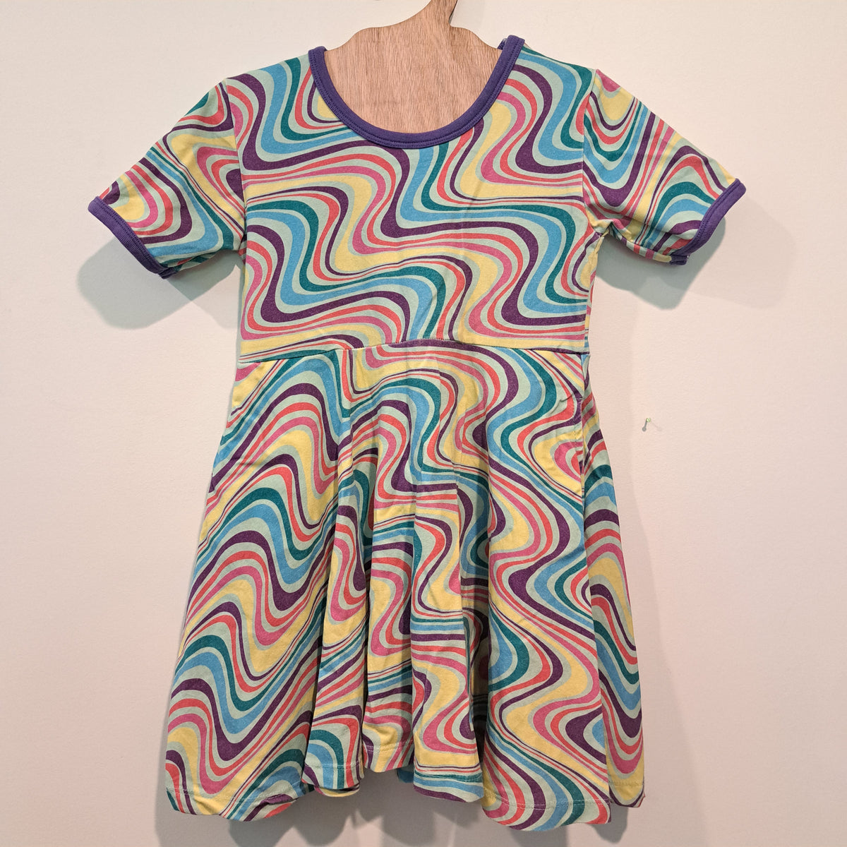 Hoopla Kids Re-Loved - RE-Loved - Coddi & Womple Swirly Dress (4 Years)