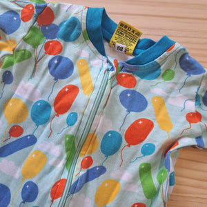Hoopla Kids Re-Loved - RE-Loved - DUNS Balloons Zip Suit (4-6 Months)