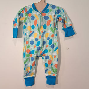 Hoopla Kids Re-Loved - RE-Loved - DUNS Balloons Zip Suit (4-6 Months)