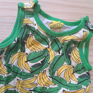 Hoopla Kids Re-Loved - RE-Loved - DUNS Bananas Dungarees (12 Months)