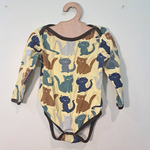 Hoopla Kids Re-Loved - RE-Loved - DUNS Cats Long Sleeved Body Top (12-18 Months)