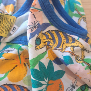Hoopla Kids Re-Loved - RE-Loved - DUNS Chameleon Dungarees (4 - 6 Months)