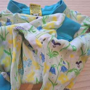 Hoopla Kids Re-Loved - RE-Loved - DUNS Flower Zip Suit (6-9 Months)
