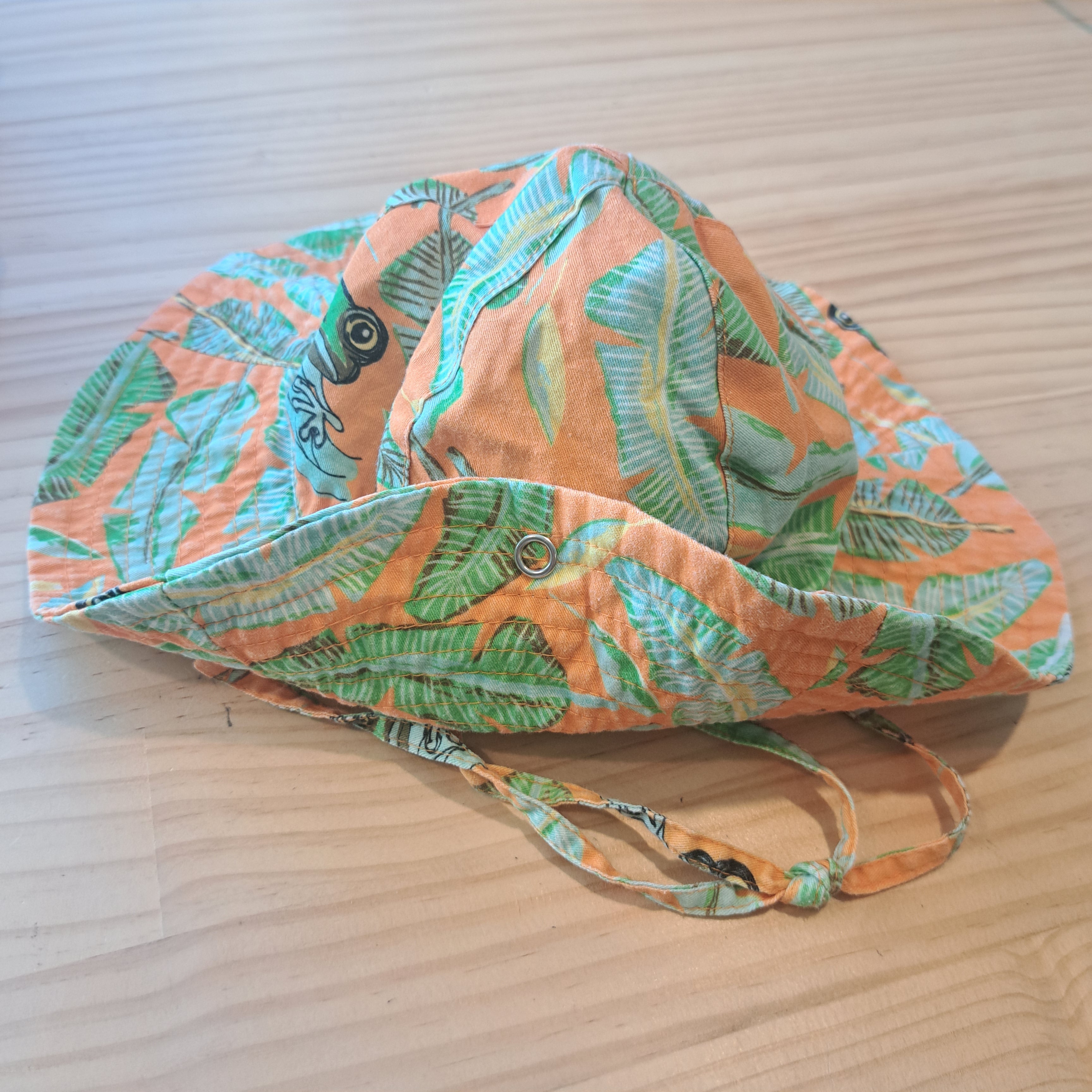 Hoopla Kids Re-Loved - RE-Loved - DUNS Frog Sun Hat (Baby)