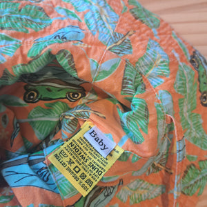 Hoopla Kids Re-Loved - RE-Loved - DUNS Frog Sun Hat (XS)