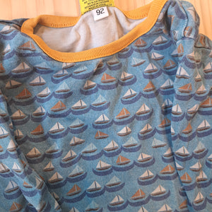Hoopla Kids Re-Loved - RE-Loved - DUNS Sailboat Long Sleeved Top (2 Years)