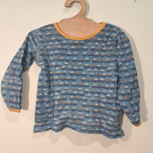Hoopla Kids Re-Loved - RE-Loved - DUNS Sailboat Long Sleeved Top (2 Years)