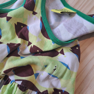 Hoopla Kids Re-Loved - RE-Loved - DUNS Sleeveless Fish Dress (4 Years)