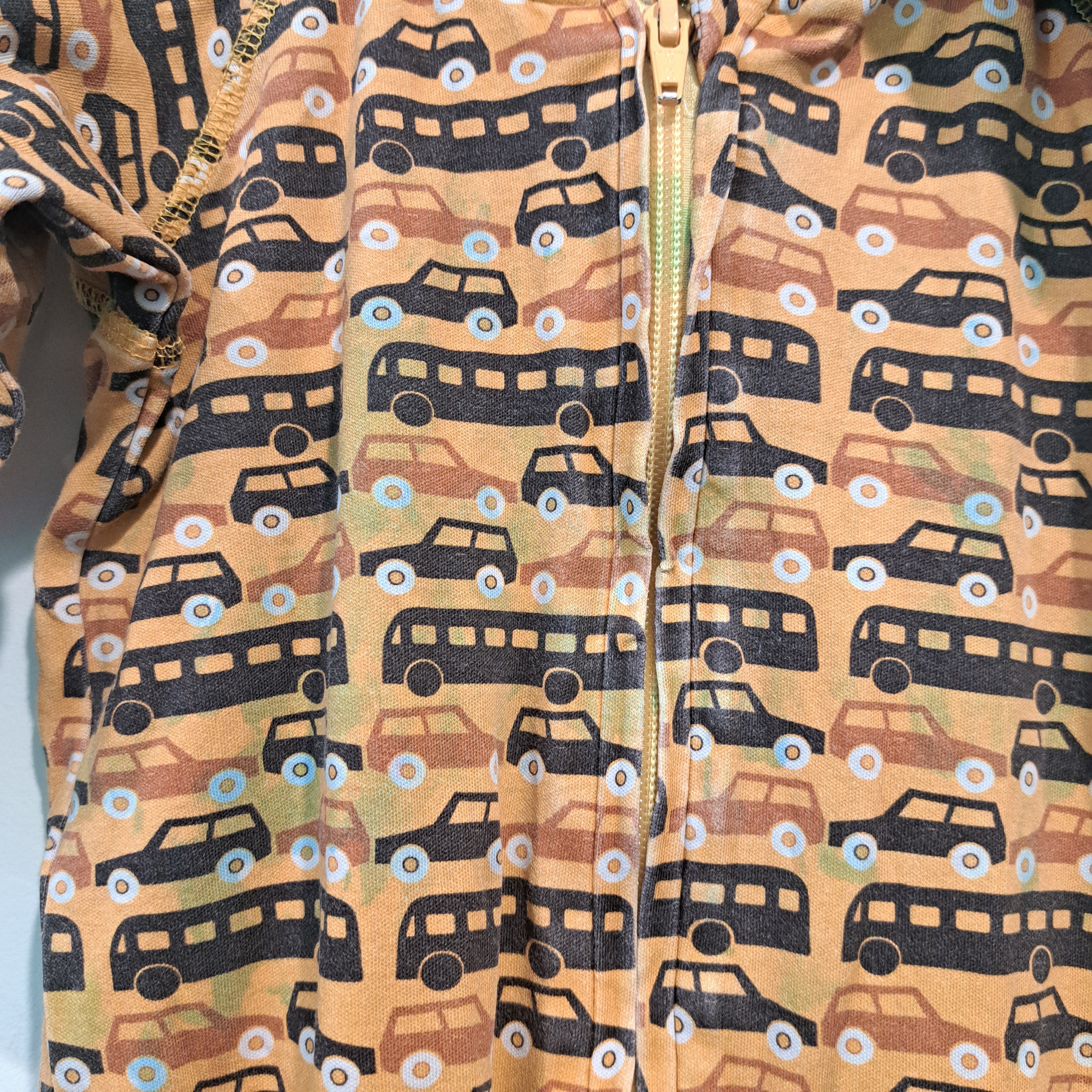 Hoopla Kids Re-Loved - RE-Loved - DUNS Vehicles Hooded Suit (12 Months)