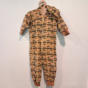 Hoopla Kids Re-Loved - RE-Loved - DUNS Vehicles Hooded Suit (12 Months)