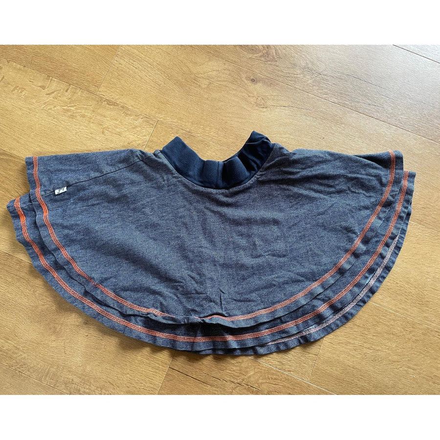 Hoopla Kids Limited - RE-Loved - Denim-look Twist Skirt (6-9 Years)
