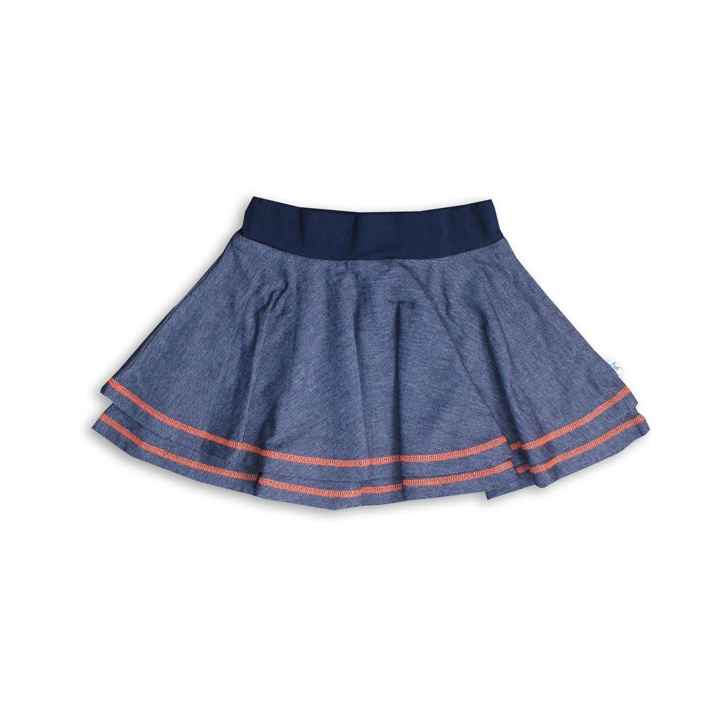 Hoopla Kids Limited - RE-Loved - Denim-look Twist Skirt (6-9 Years)