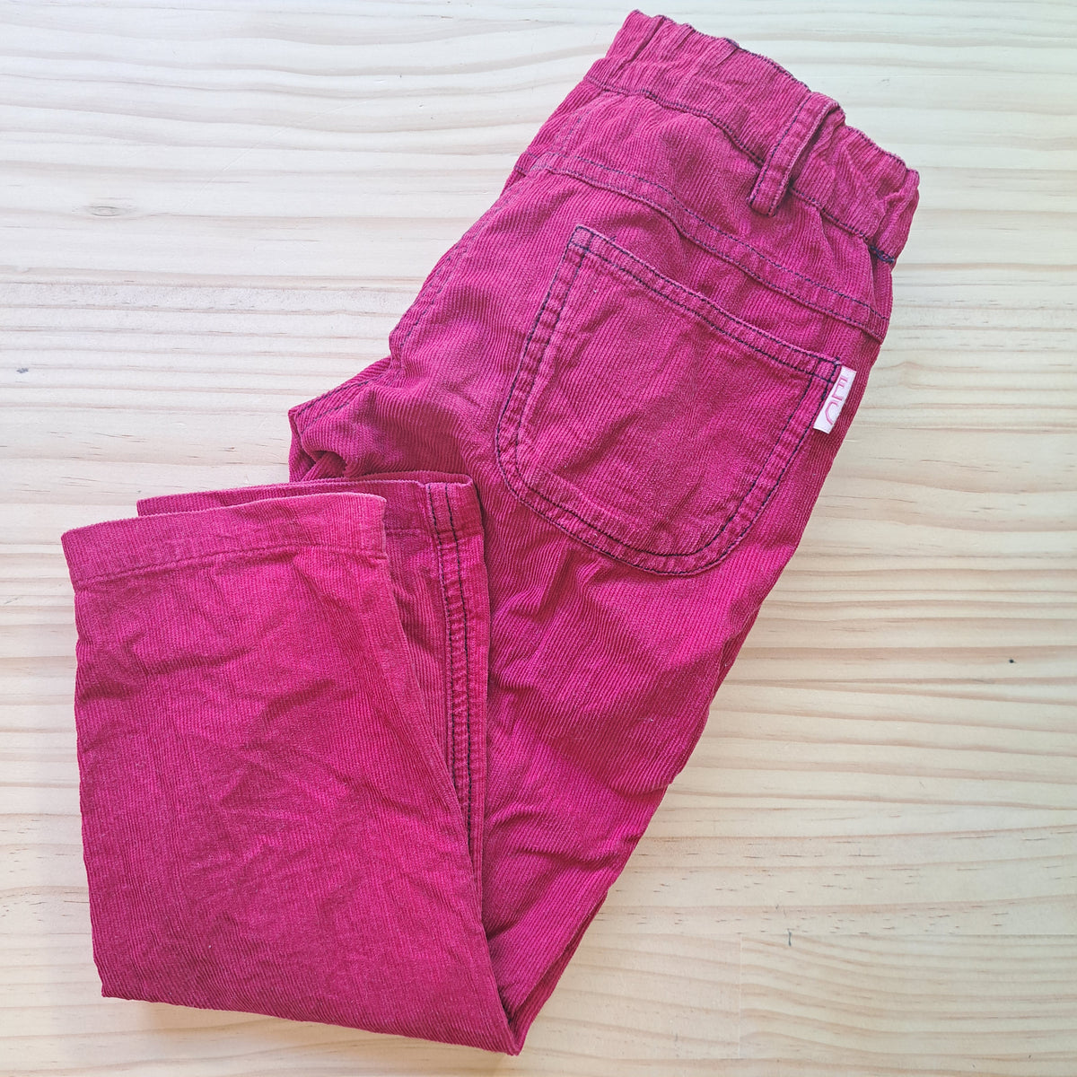 Hoopla Kids Re-Loved - RE-Loved - Eternal Creations Pink Corduroy Trousers (5 Years)