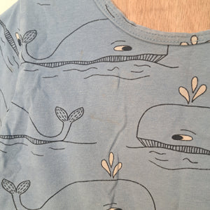 Hoopla Kids Re-Loved - RE-Loved - JNY Whales Short Sleeve Top (5 Years)
