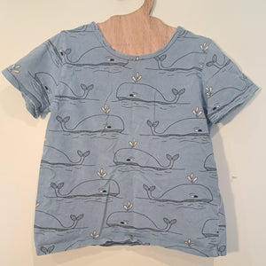 Hoopla Kids Re-Loved - RE-Loved - JNY Whales Short Sleeve Top (5 Years)