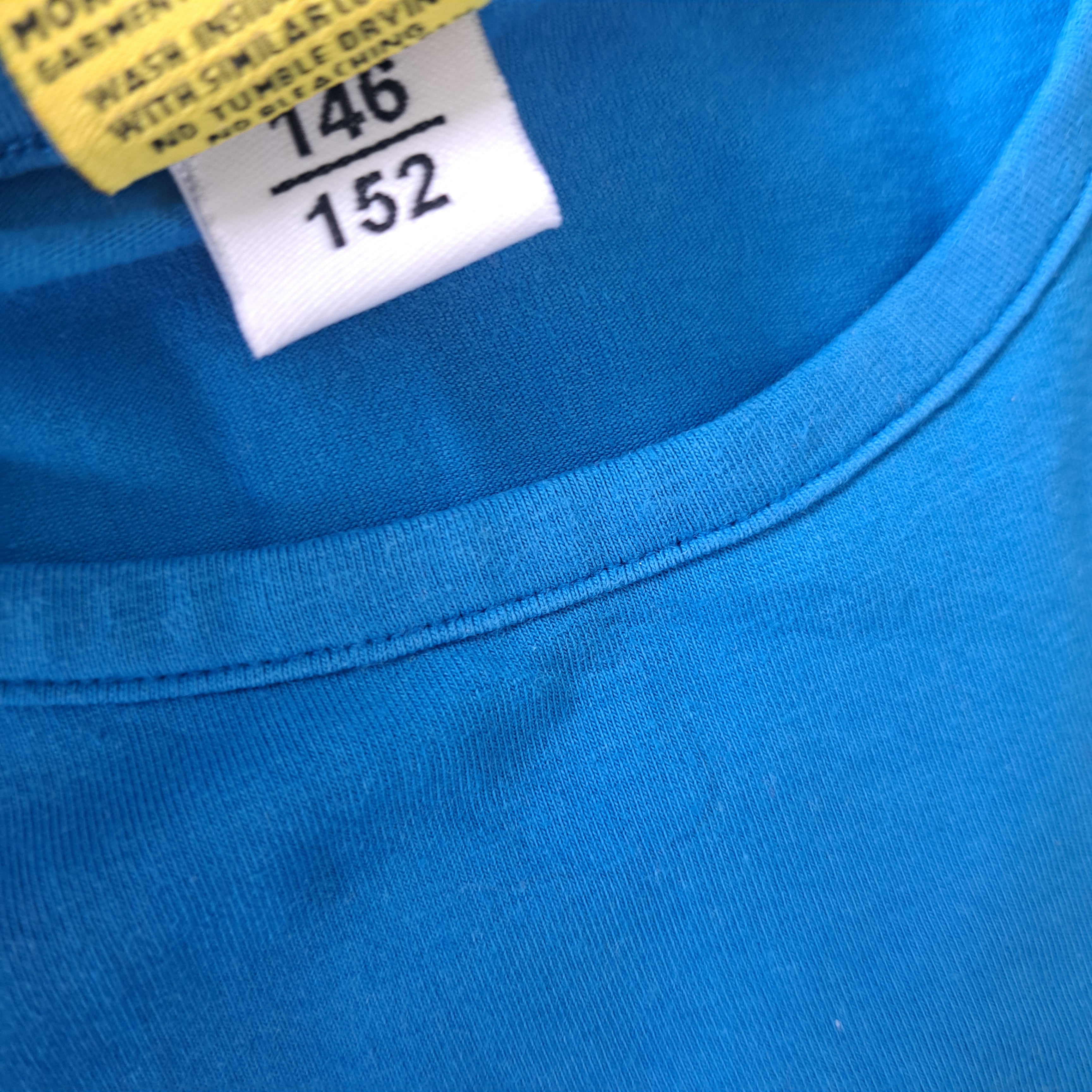 Hoopla Kids Re-Loved - RE-Loved - MTAF Blue Short Sleeve Top (10 - 12 Years)