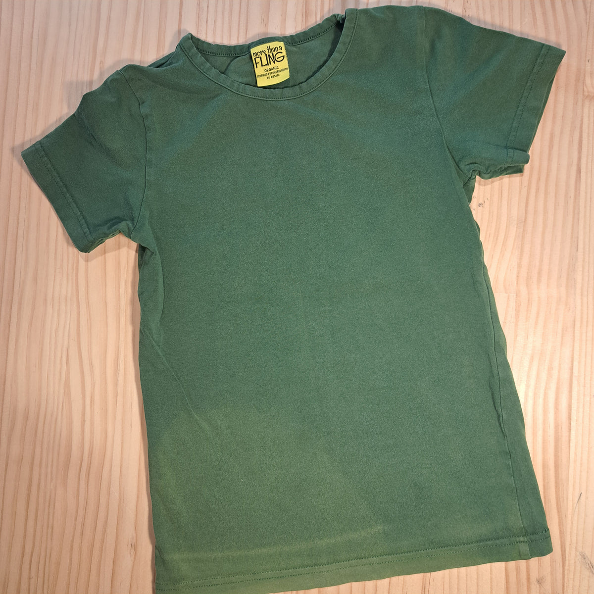 Hoopla Kids Re-Loved - RE-Loved - MTAF Dark Green Top (6-8 Years)