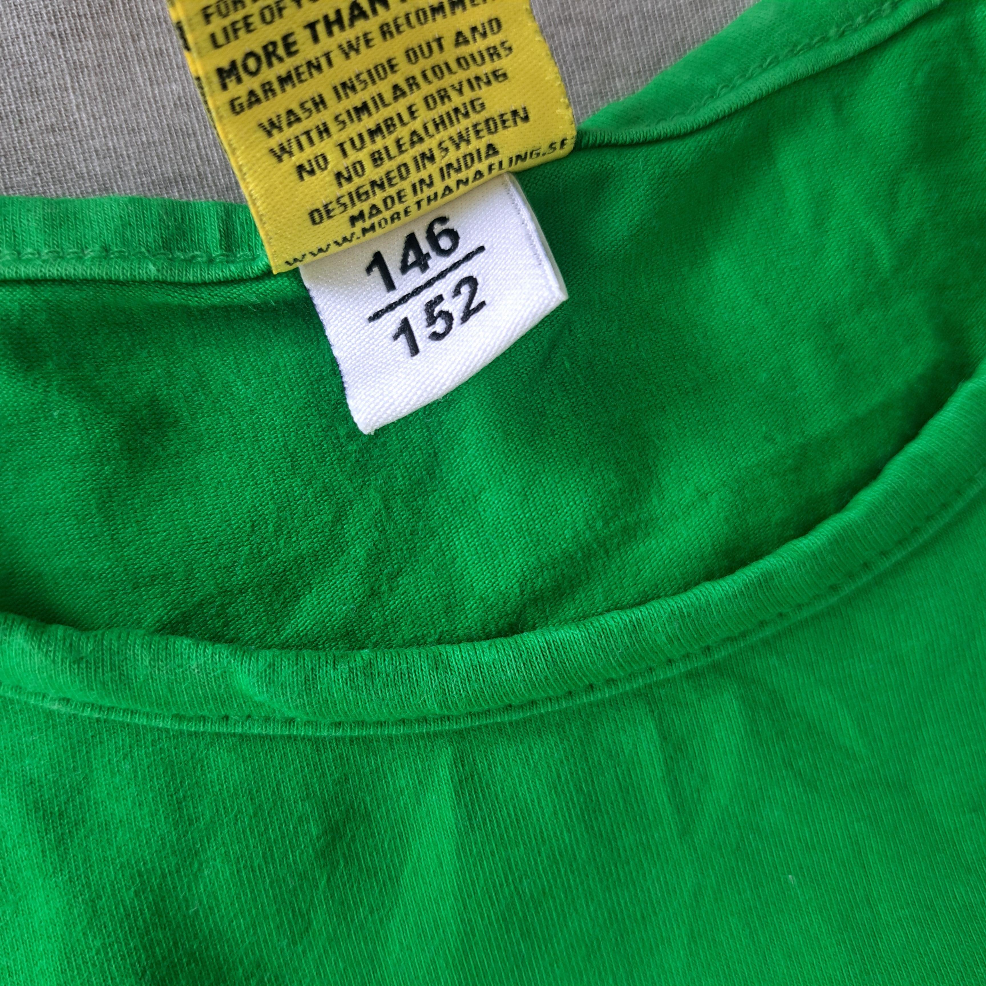 Hoopla Kids Re-Loved - RE-Loved - MTAF Green Short Sleeve Top (10 - 12 Years)