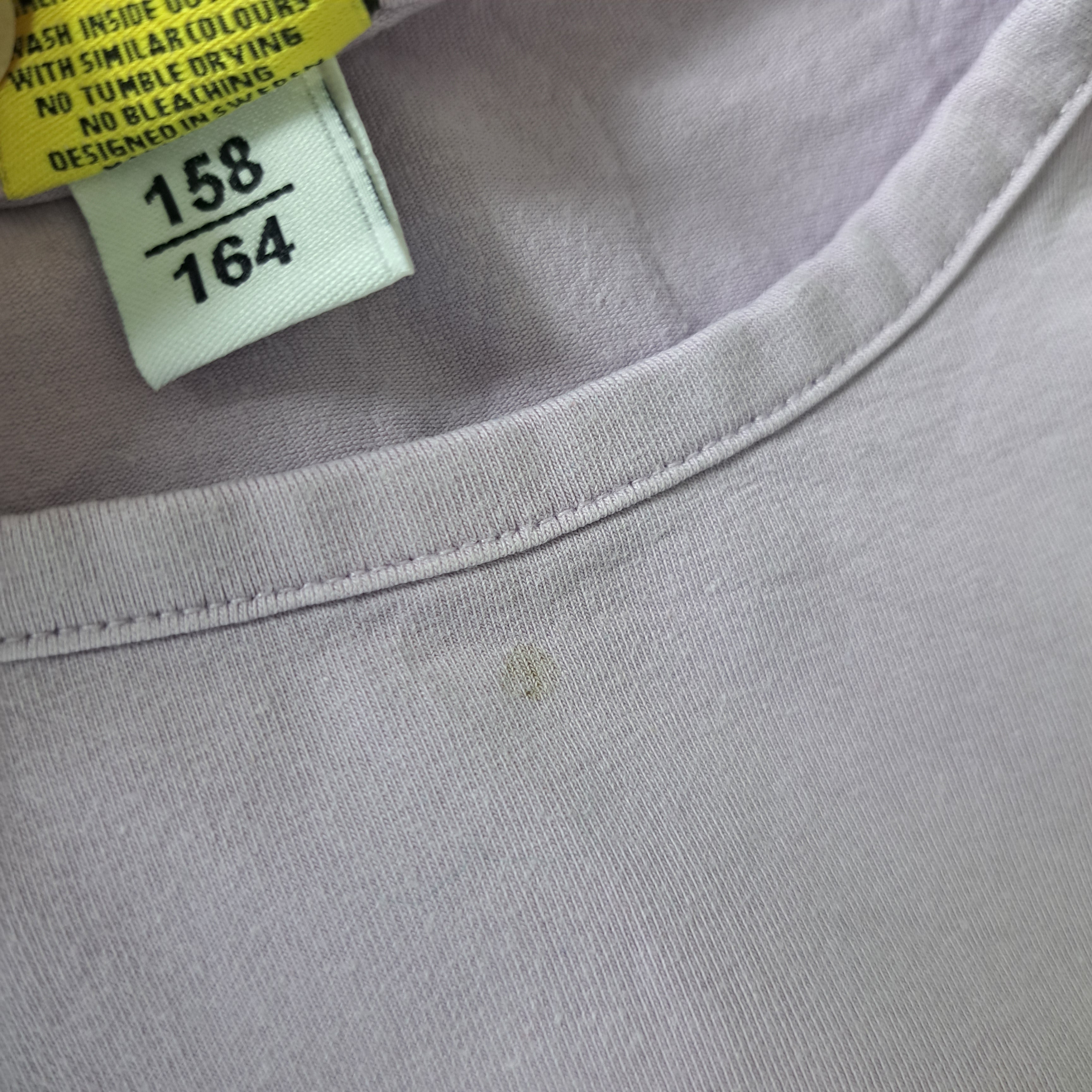 Hoopla Kids Re-Loved - RE-Loved - MTAF Light Purple Short Sleeve Top (13 - 14 Years)