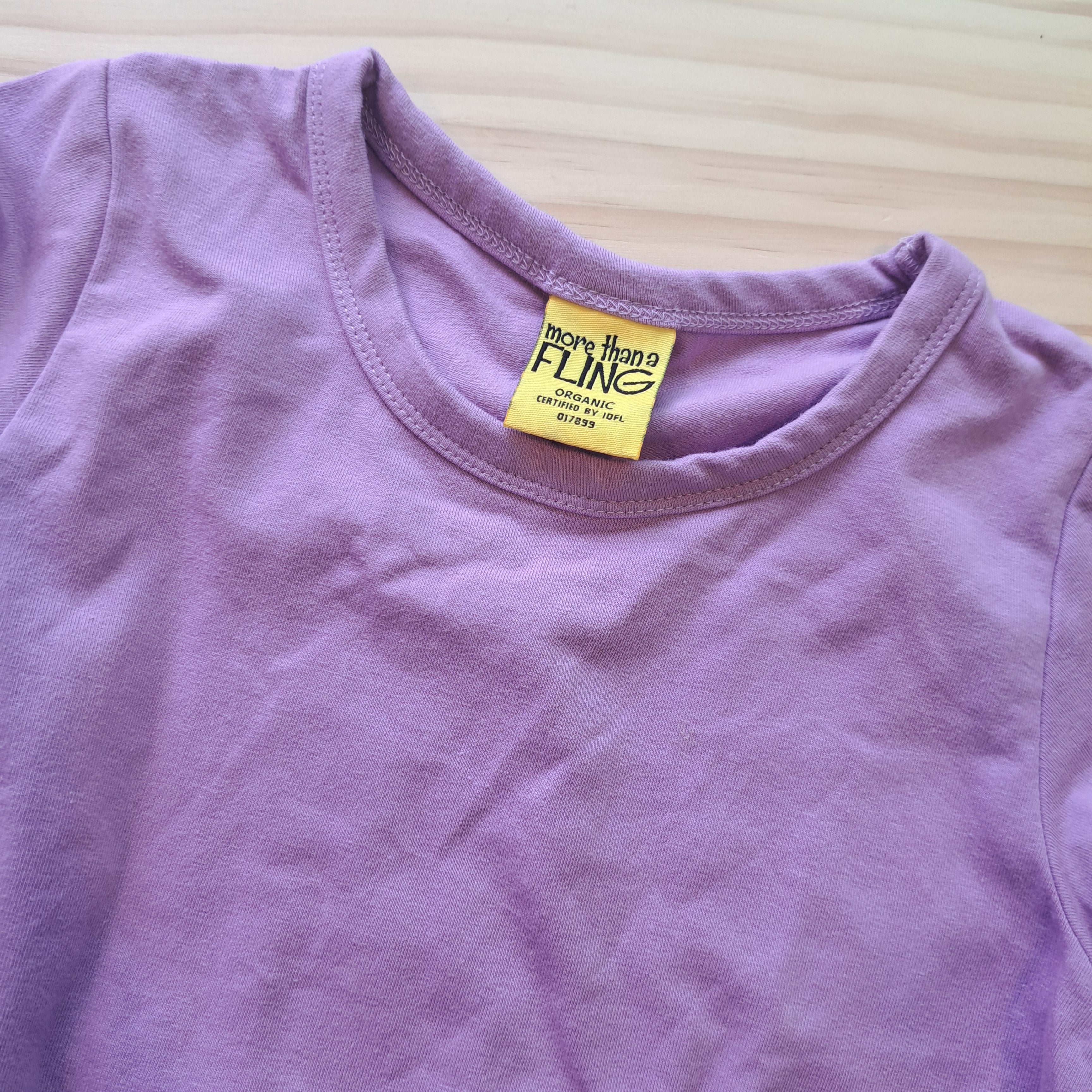 Hoopla Kids Re-Loved - RE-Loved - MTAF Purple Long Sleeved Top (3-4 Years)