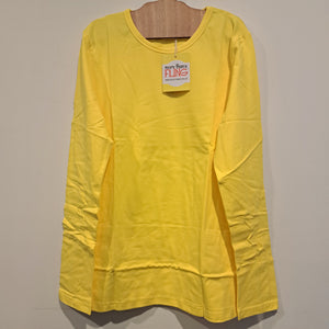 Hoopla Kids Re-Loved - RE-Loved - MTAF Yellow Long Sleeve Top (12 - 14 Years)
