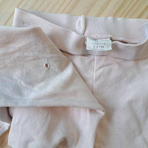 Hoopla Kids Re-Loved - RE-Loved - Maxomorra Pale Pink Leggings (5-6 Years)