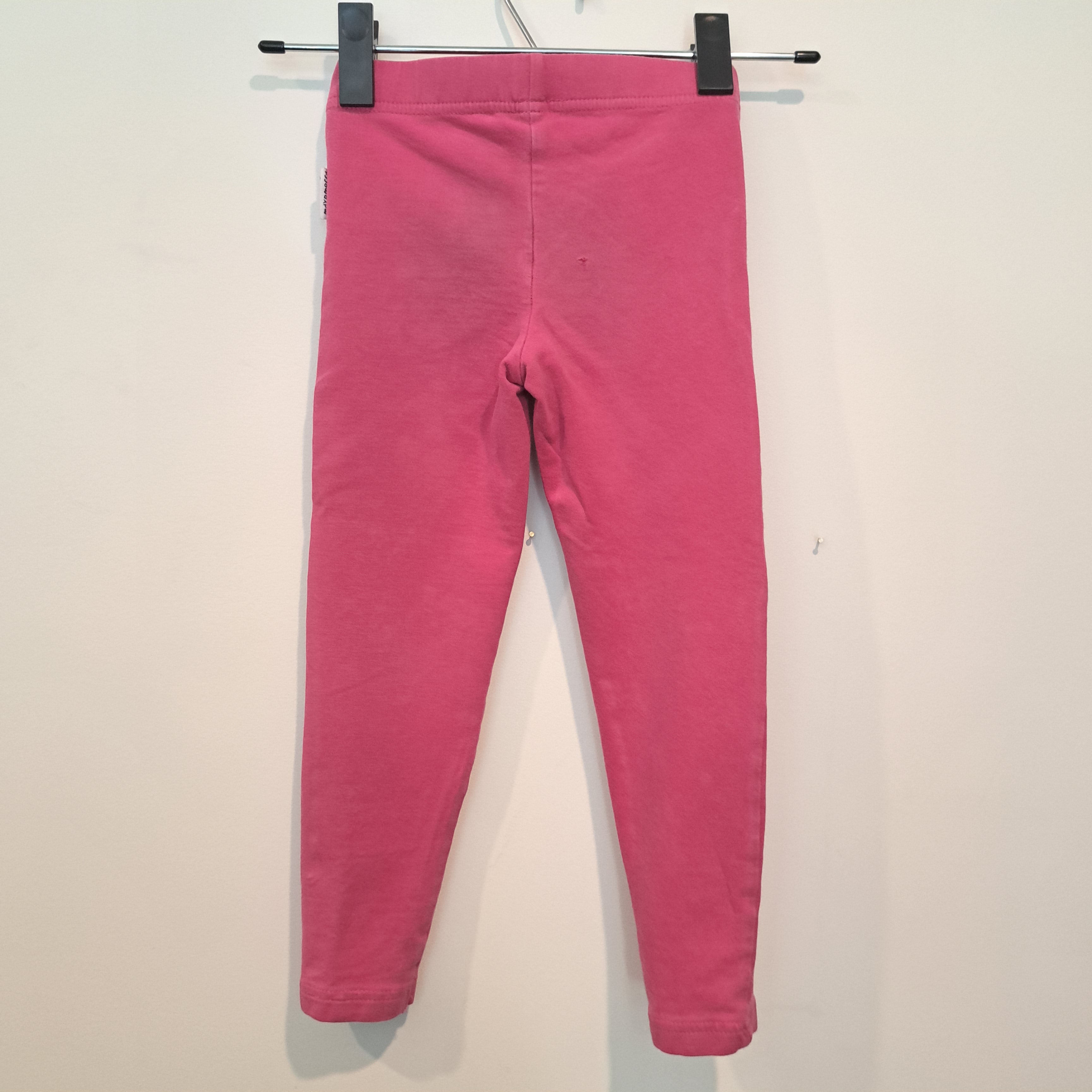 Hoopla Kids Re-Loved - RE-Loved - Maxomorra Pink Fleece Lined Leggings (4-6 years)