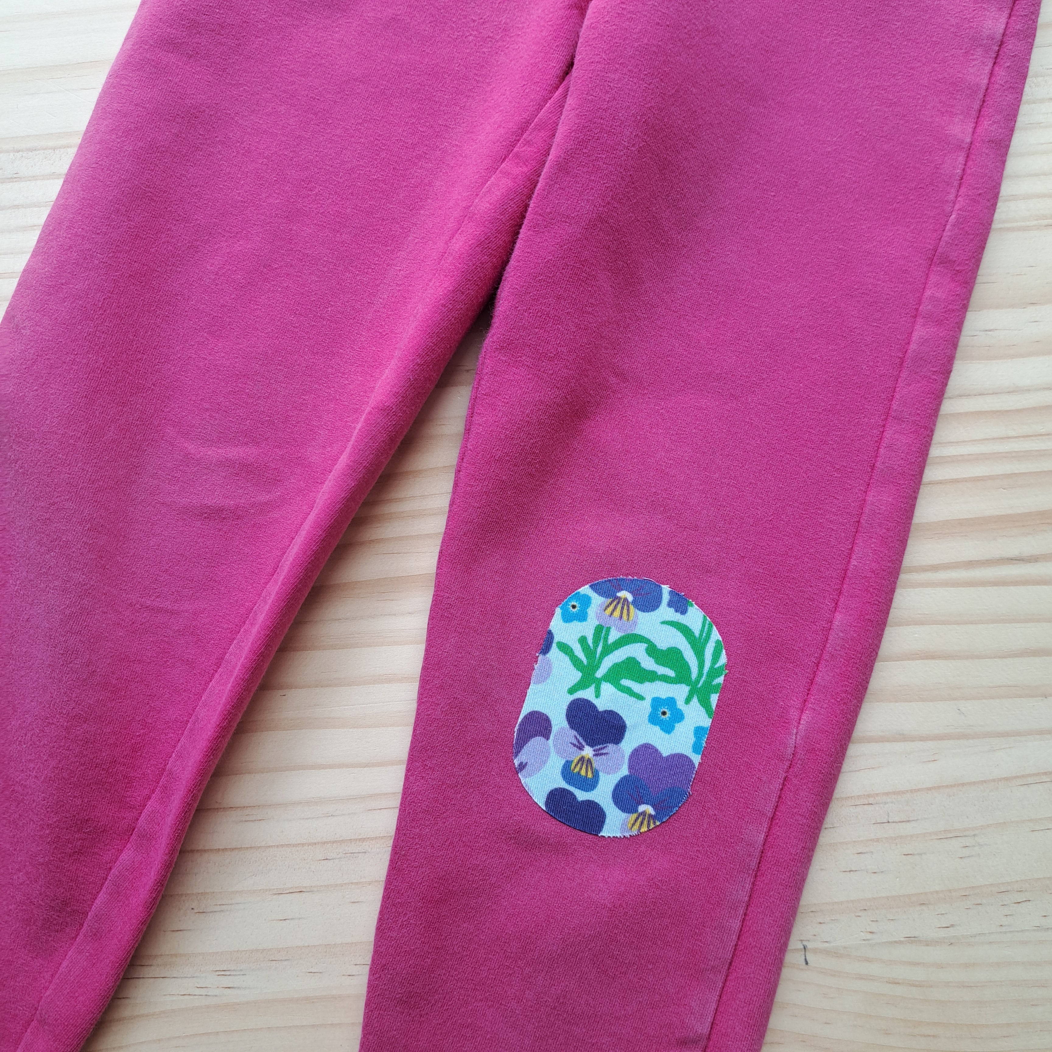 Hoopla Kids Re-Loved - RE-Loved - Maxomorra Pink Fleece Lined Leggings (4-6 years)