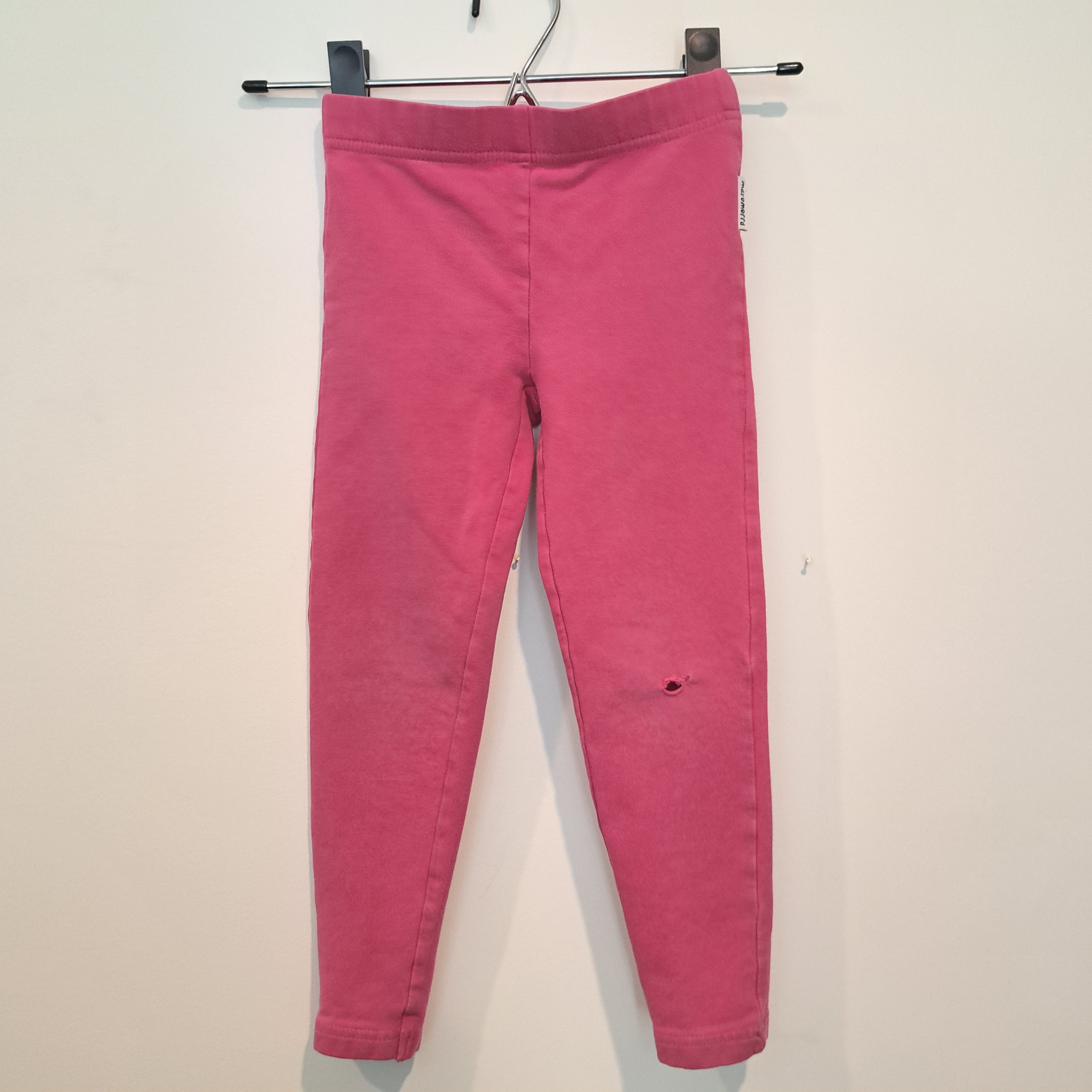 Hoopla Kids Re-Loved - RE-Loved - Maxomorra Pink Fleece Lined Leggings (4-6 years)
