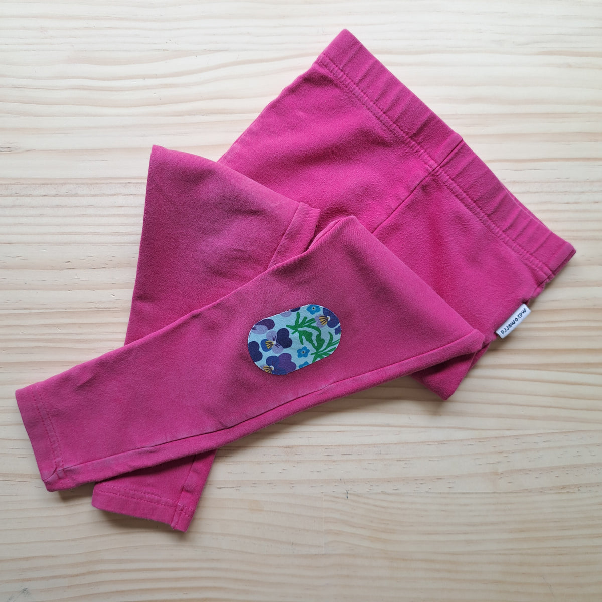 Hoopla Kids Re-Loved - RE-Loved - Maxomorra Pink Fleece Lined Leggings (5-6 years)