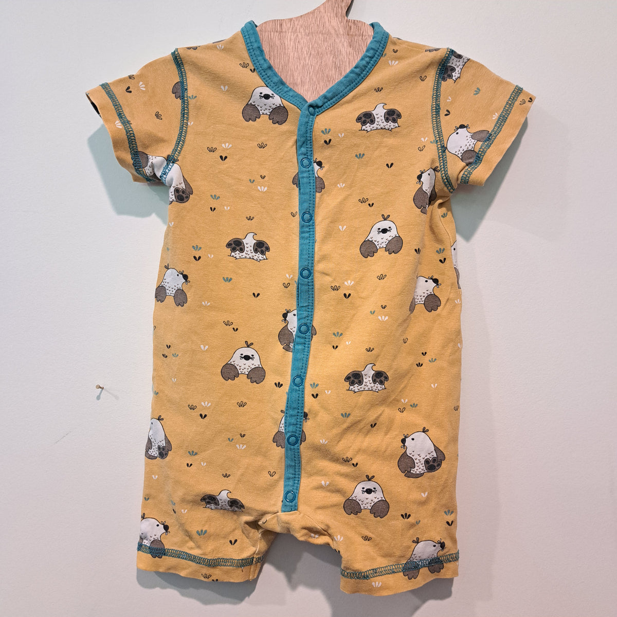 Hoopla Kids Re-Loved - RE-Loved - Maxomorra Seal Summer Suit (3-6 Months)