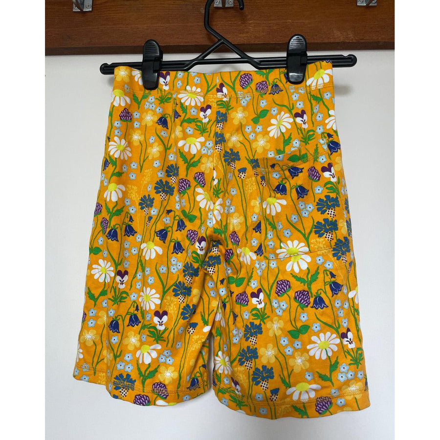 Duns Sweden - RE-Loved - Midsummer Flowers Shorts (Yellow) (10-12 Years)