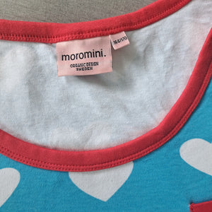 Hoopla Kids Re-Loved - RE-Loved - Moromini Blue Heart Dress (14 - 15 Years)