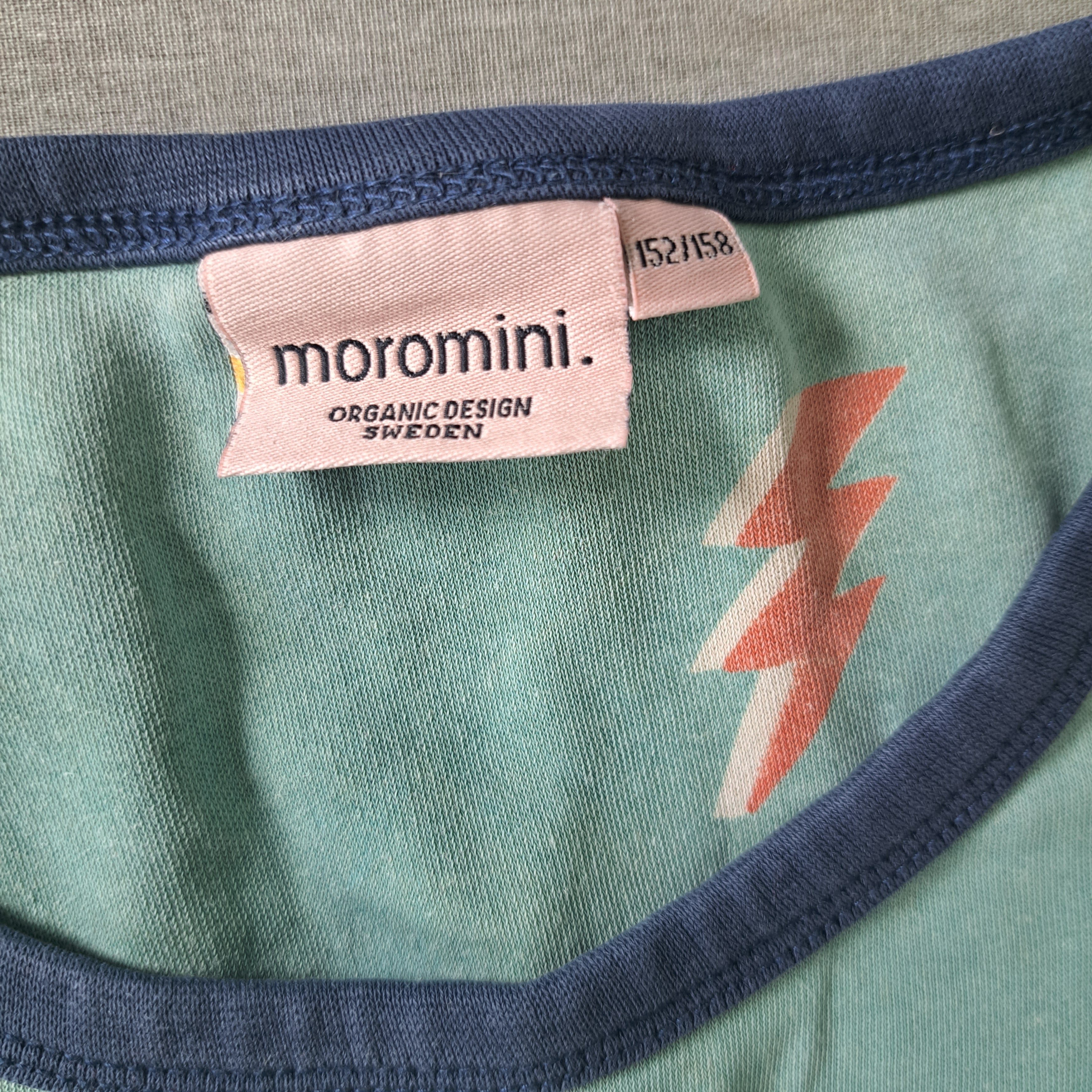 Hoopla Kids Re-Loved - RE-Loved - Moromini Blue Lightning Short Sleeve Top (12 - 14 Years)