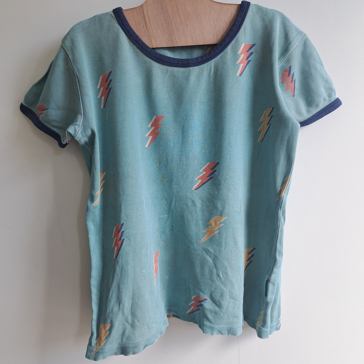 Hoopla Kids Re-Loved - RE-Loved - Moromini Blue Lightning Short Sleeve Top (12 - 14 Years)