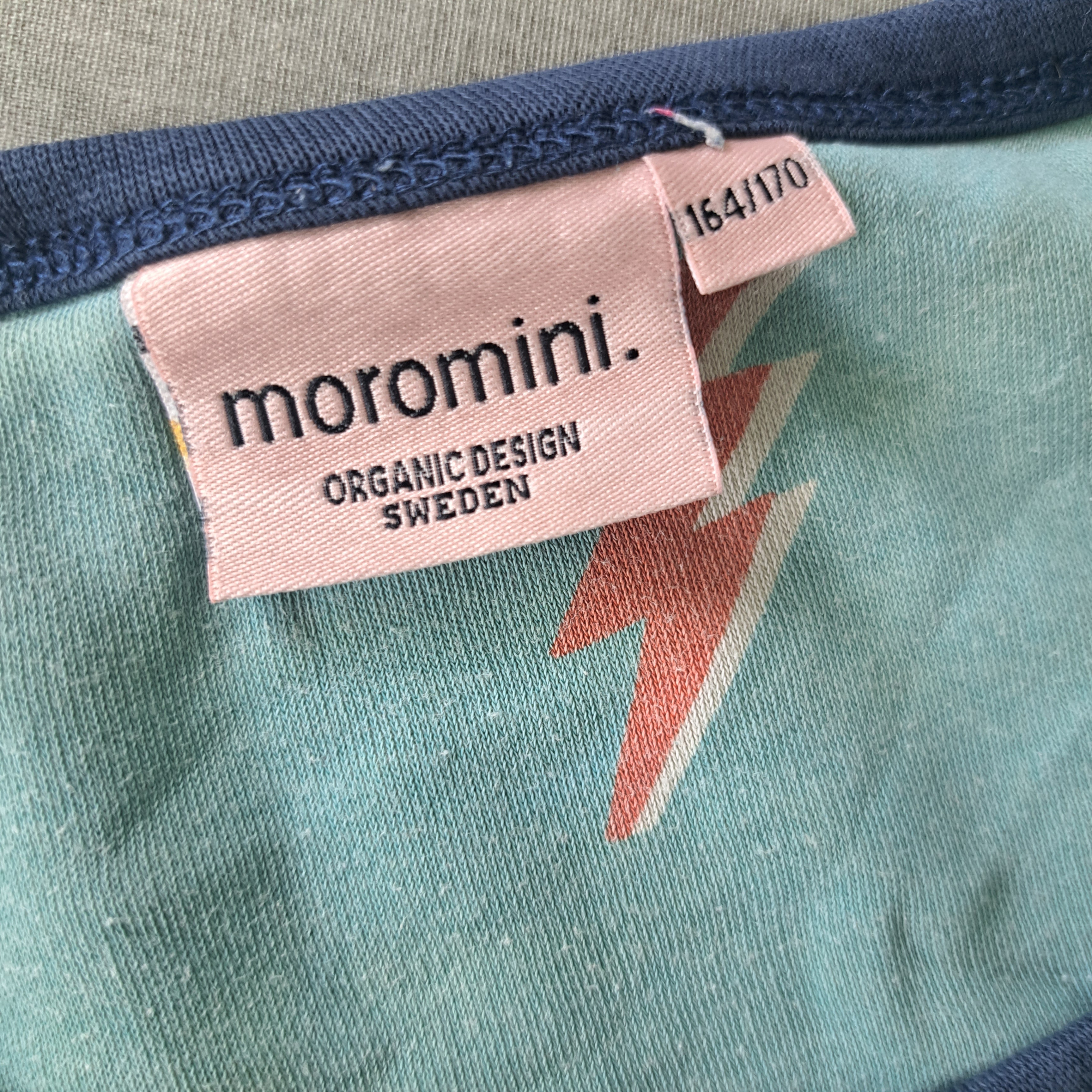 Hoopla Kids Re-Loved - RE-Loved - Moromini Blue Lightning Short Sleeve Top (14 - 15 Years)