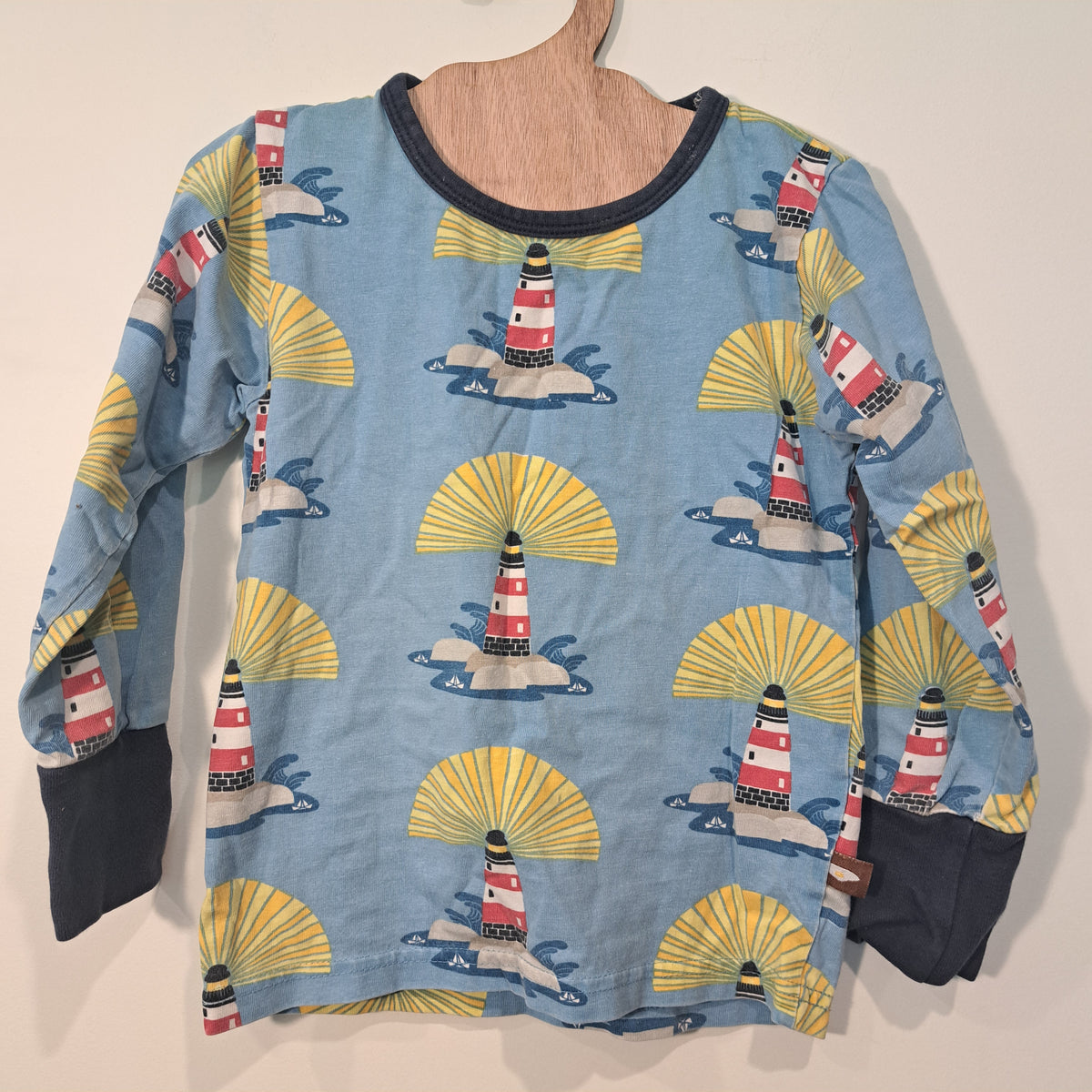 Hoopla Kids Re-Loved - RE-Loved - Moromini Lighthouse Long Sleeve Top (4 - 5 Years)