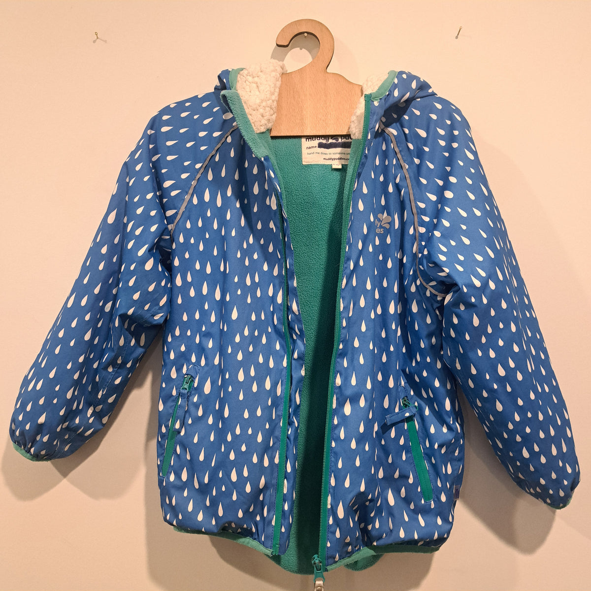 Hoopla Kids Re-Loved - RE-Loved - Muddy Puddles EcoSplash Jacket (5-6 Years)