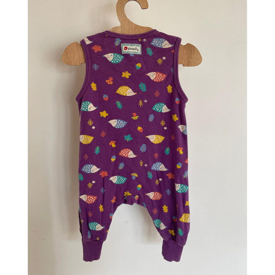 Hoopla Kids Limited - RE-Loved - Piccalilly Hedgehog Dungarees (0-3 Months)