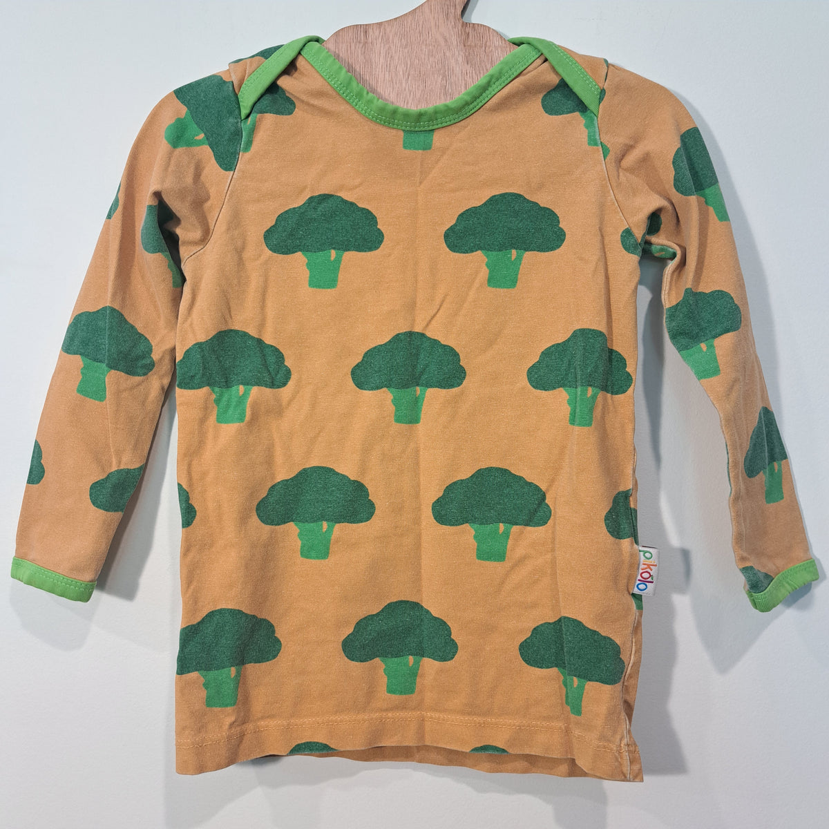 Hoopla Kids Re-Loved - RE-Loved - Pikolo Broccoli Long Sleeve Top (3 Years)