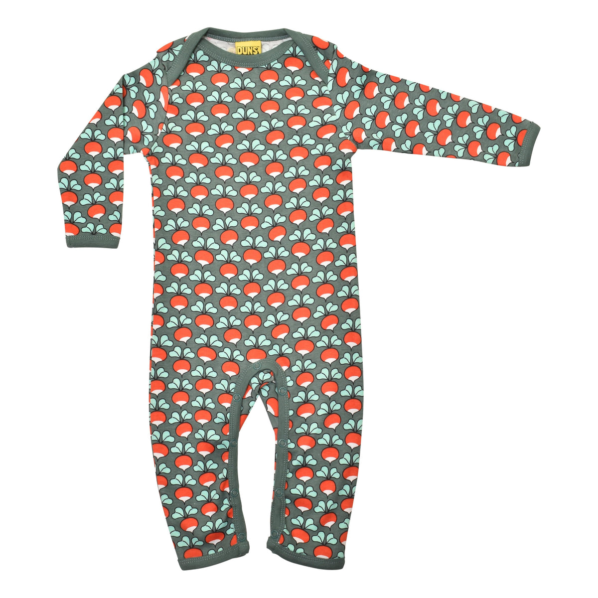 DUNS Sweden - Radish Bistro Green Long Sleeve Lap Neck Suit