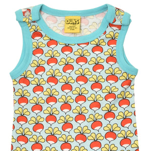 DUNS Sweden - Radish Blue Glow Dungarees