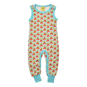 DUNS Sweden - Radish Blue Glow Dungarees